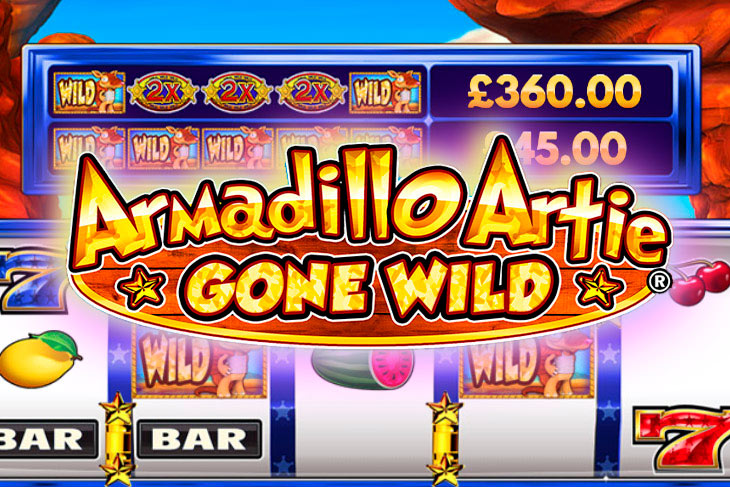 Armadillo Artie Gone Wild - DWG slot at Brango Casinò Casino